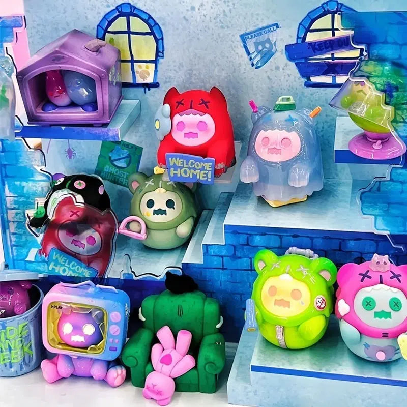 [BUNJANG] B1A4 Shinwoo Ghost Bear Ghost House Full Set / 신우 고스트베어 고스트하우스 풀구성