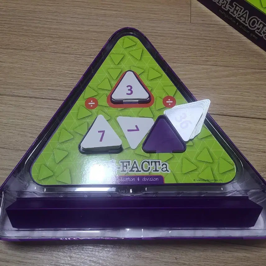 [BUNJANG] Learning Resources Trifecta Math Board Game / 트라이펙타 수학 보드게임