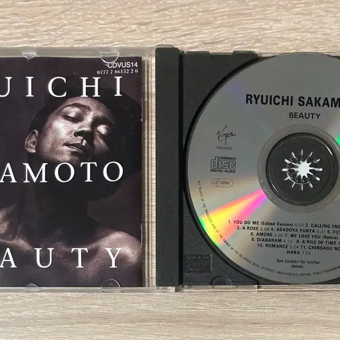 [BUNJANG] Ryuichi Sakamoto Beauty CD / 류이치 사카모토 - Beauty CD 판매