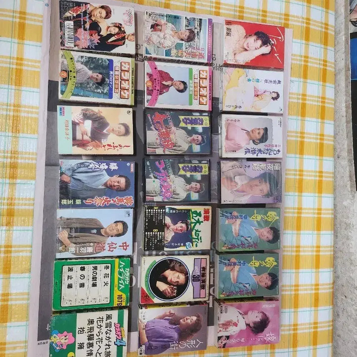 [BUNJANG] Japanese Enka Cassette Tapes (21 pcs) / 일본 엔카 카세트 테이프 21개