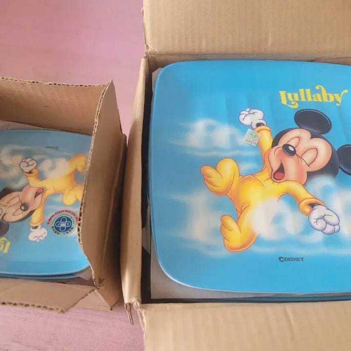 [BUNJANG] Disney Mickey Mouse Lullaby Plate Set / 디즈니 미키마우스 Lullaby 접시 세트