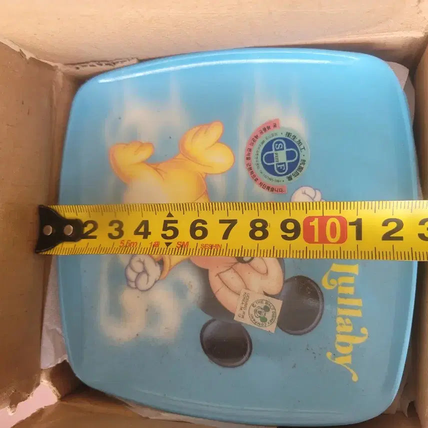 [BUNJANG] Disney Mickey Mouse Lullaby Plate Set / 디즈니 미키마우스 Lullaby 접시 세트