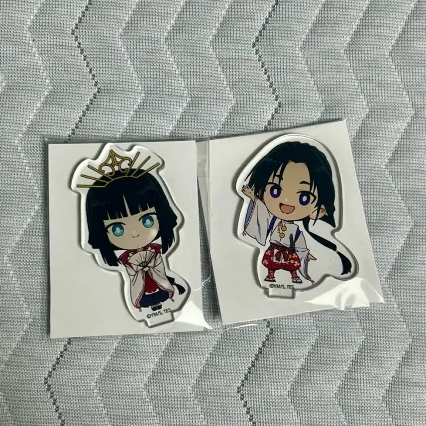 [BUNJANG] Hojo Tokiyuki &amp; Suwa Shizuku SD Acrylic Stand Set / 도망을 잘 치는 도련님 호죠 토키유키 스와 시즈쿠 SD 아크릴 스탠드 세트
