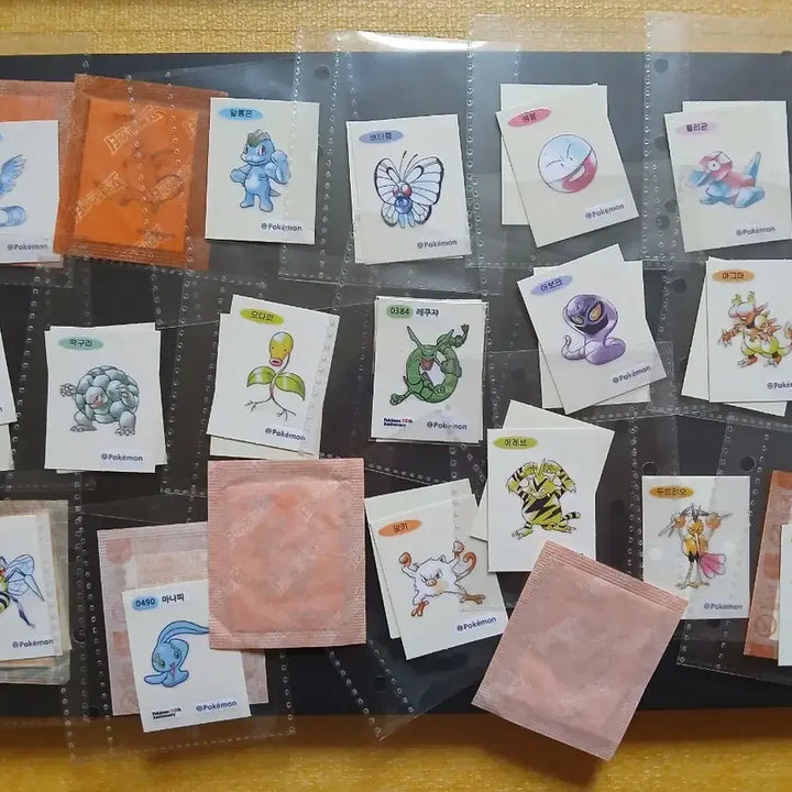 [BUNJANG] Pokemon 30th Anniversary Stickers (34 pcs) Bundle Set / 포켓몬 30주년 띠부씰 34장 일괄 (개별 가격은 내용참고)
