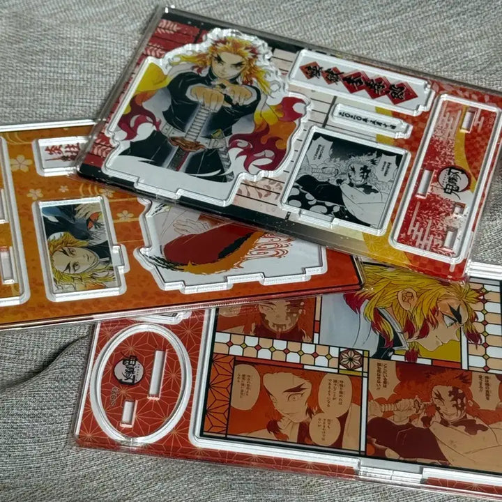 [BUNJANG] Demon Slayer Rengoku 2021 Birthday Acrylic Diorama (Sealed) / 귀멸의칼날 렌고쿠 디오라마 2021 아크릴 미개봉 생일