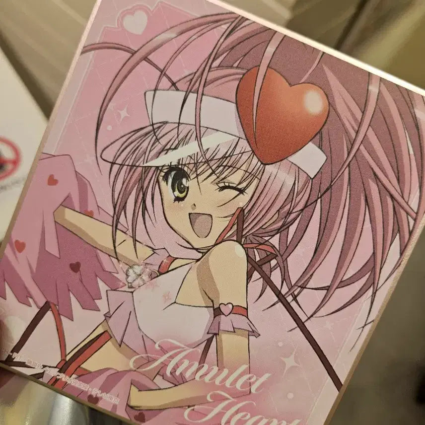 [BUNJANG] Kamichama Karin Himori Amu Amulet Heart Ran Shikishi / 캐릭캐릭체인지 캐캐체 히나모리 아무 애뮬릿 하트 란 색지 굿즈