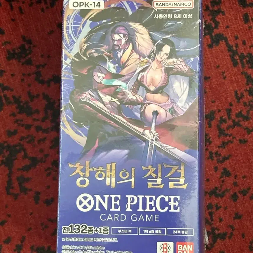 [BUNJANG] One Piece Card Game OPK-14 14th Edition Booster Box (Sealed) / 원피스 카드 OPK-14 14탄 박스 슈링크o 창해의 칠걸