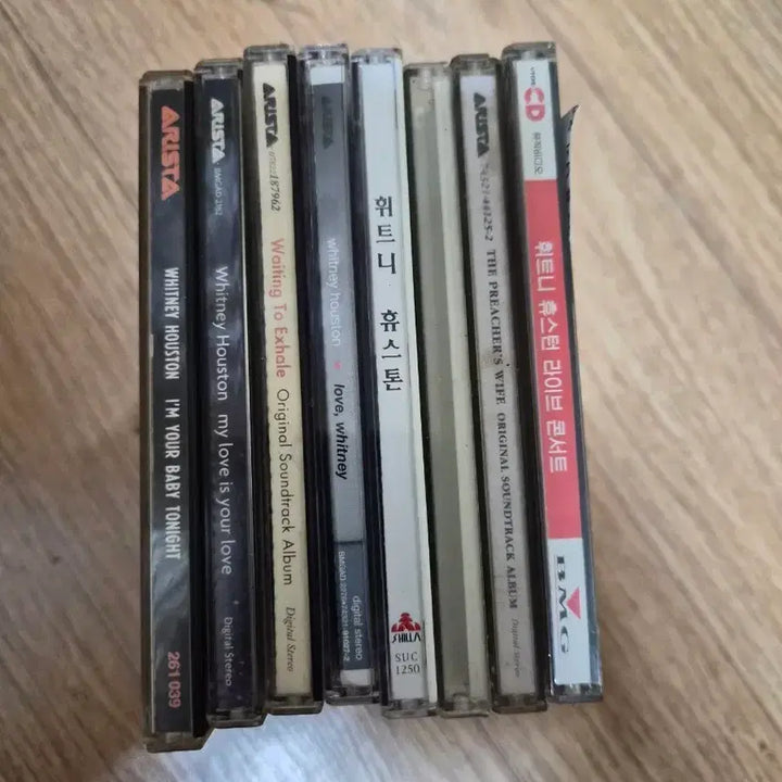 [BUNJANG] Whitney Houston CD Album Bundle Set / 휘트니 휴스턴 CD 앨범 10장 일괄