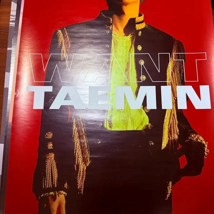 [BUNJANG] Taemin (Shinee) Want Poster Bundle Set / 태민 원트 want 포스터 일괄