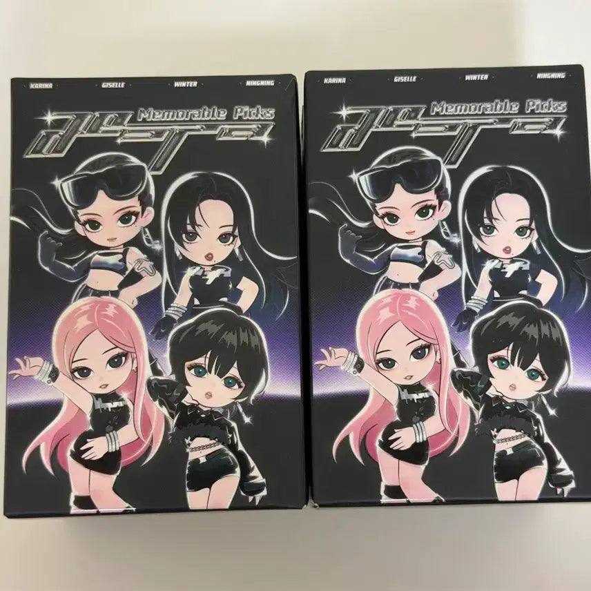 [BUNJANG] aespa Pop Mart Karina Giselle Winter Ningning Figure Bundle Set / 에스파 팝마트 피규어 카리나지젤윈터닝닝