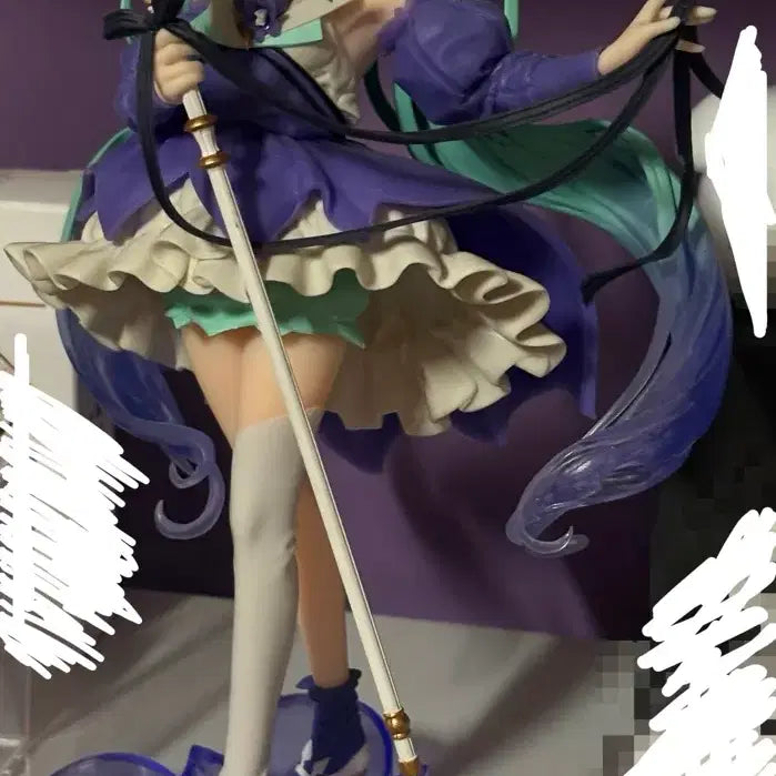 [BUNJANG] Hatsune Miku 2024 Birthday Flower Figure / 하츠네 미쿠 2024 birthday 플라워 피규어