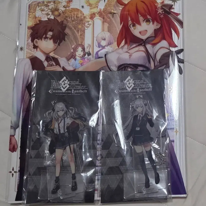 [BUNJANG] Fate/Grand Order 10th Anniversary Artbook + Mari Acrylic Stand Set / 페그오 10주년 설정집(일러스트북)+마리 아크릴스탠드 판매