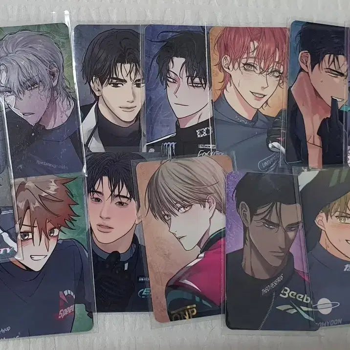 [BUNJANG] Bomtoon Another Pink Racer Photocard Bundle Set / 봄툰 어나더핑크 파트너 포토카드 드볼 일괄 어핑 포카 레이서