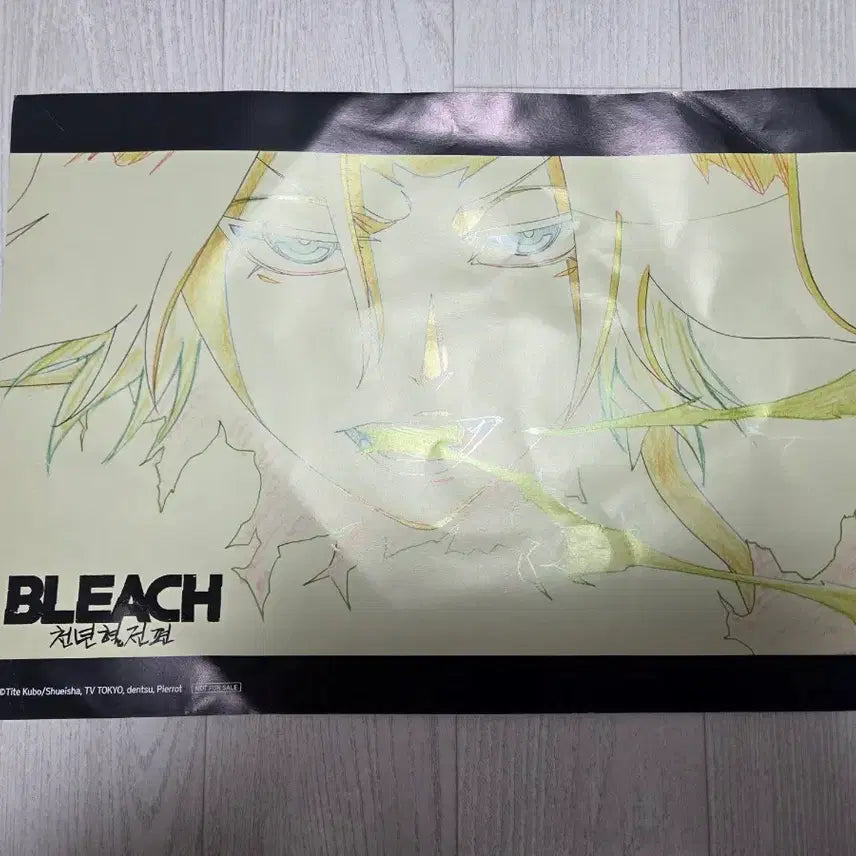 [BUNJANG] Bleach : Hell Verse Original Art Poster Yoruichi / 블리치 화진담 영화 특전 원화 요루이치