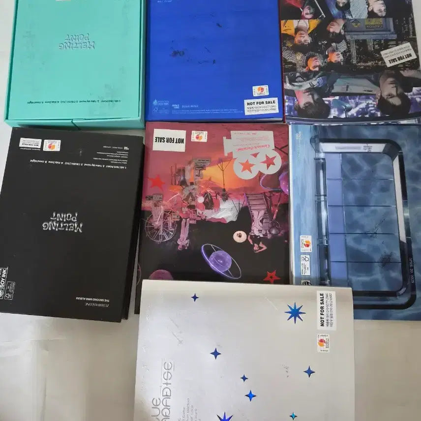 [BUNJANG] ZEROBASEONE Bundle Set Album Components / 제로베이스원 앨범 일괄 시그니처 cd 구성품다있어요 7장입니다 깨끗합니다 ^^