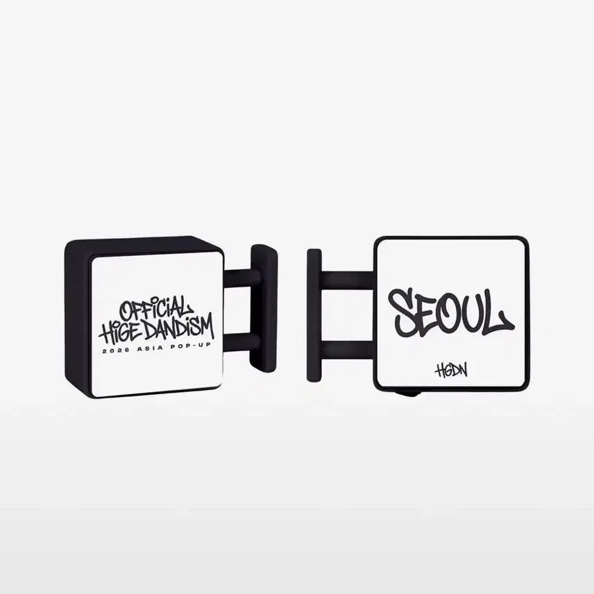 [BUNJANG] Official Higedan Pop-up Seoul LED Magnet / 히게단 팝업 서울 마그넷