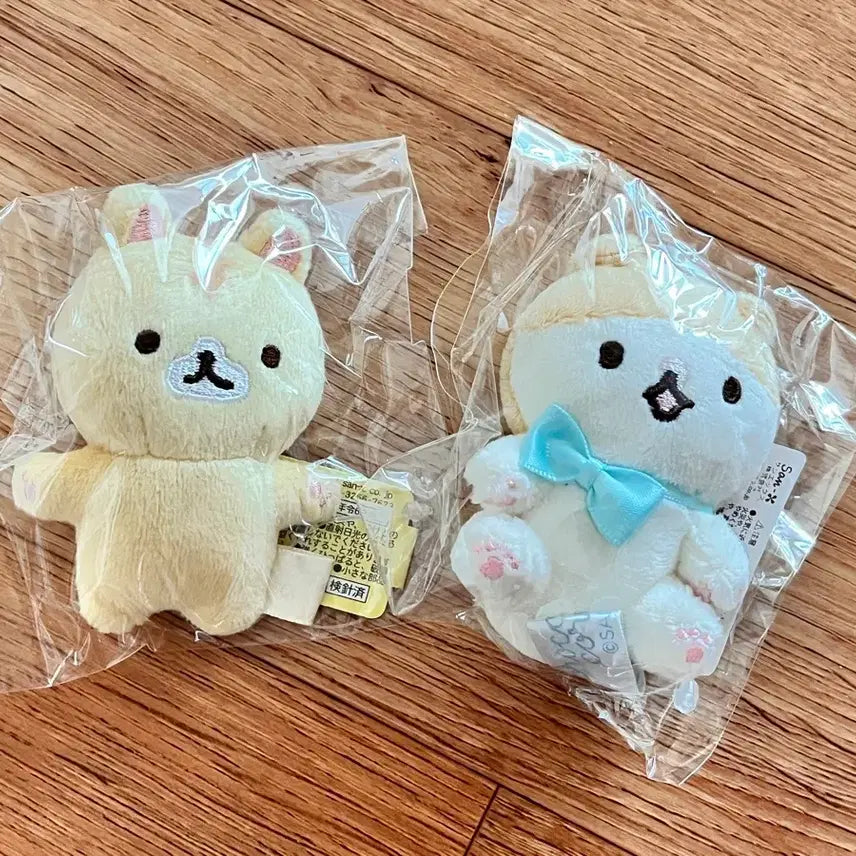 [BUNJANG] San-X Korokorokoronya Tenori "Korokoro" Plush Set / 산엑스 코로코로코로냐 테노리 인형 두개 일괄 판매