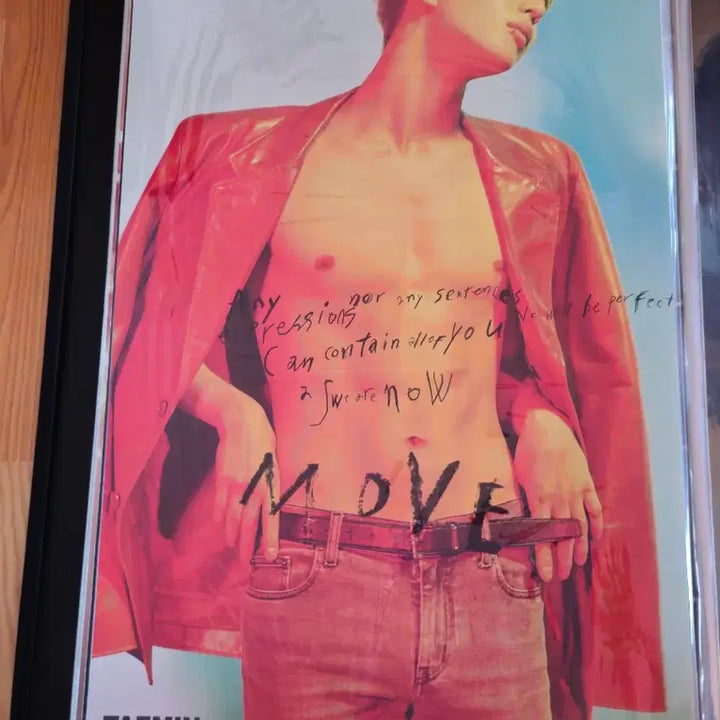 [BUNJANG] Taemin MOVE + Repackage MOVEing Album Poster Set / [set] 태민 move + 리팩 앨범 포스터 3종