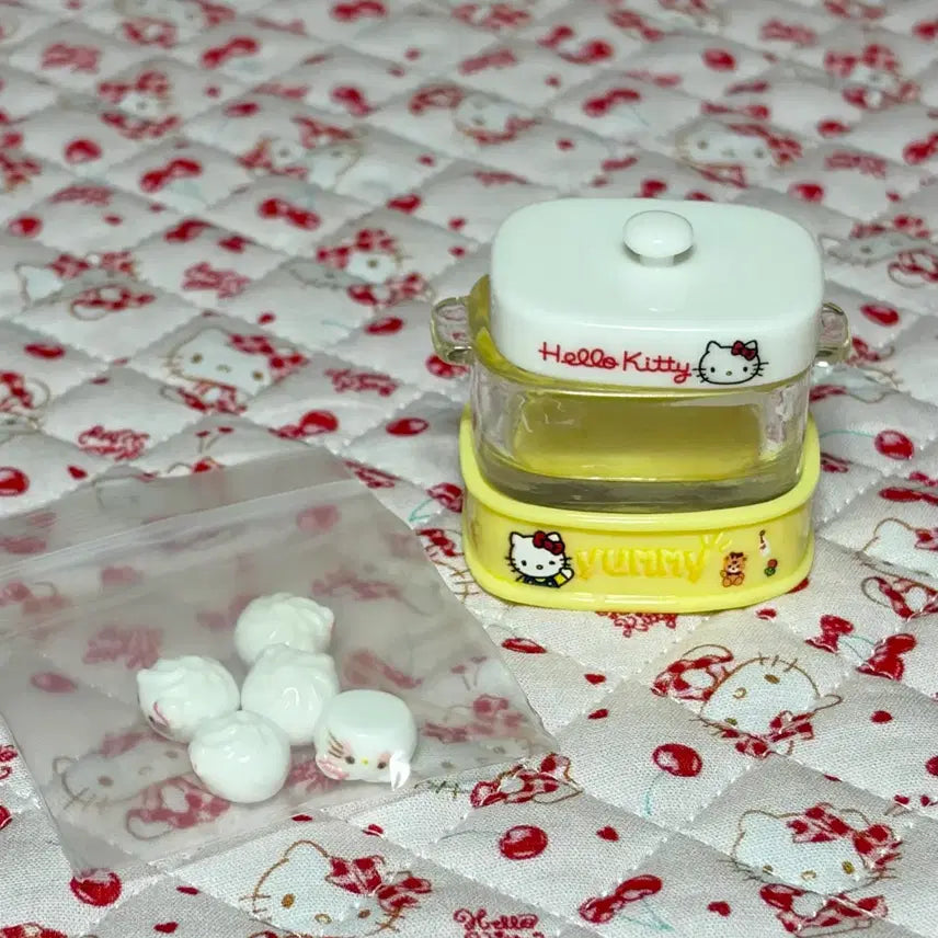 [BUNJANG] Miniature Hello Kitty Steamer / 미니어쳐 키티 찜기