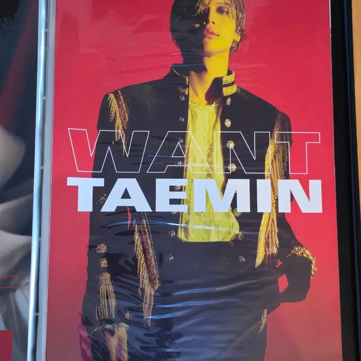 [BUNJANG] Taemin (SHINee) Want Album Poster Set (4 Types) / [set] 태민 want 앨범 포스터 4종