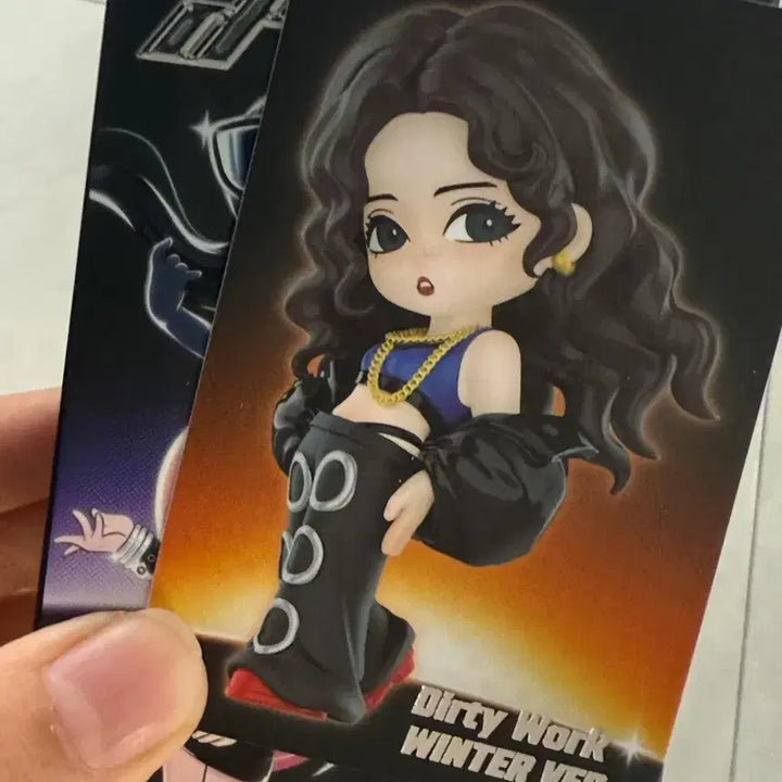 [BUNJANG] Pop Mart Aespa Winter Dirty Work Ver. Figure / [당일발송] 팝마트 에스파 윈터 피규어 더티워크 ver.