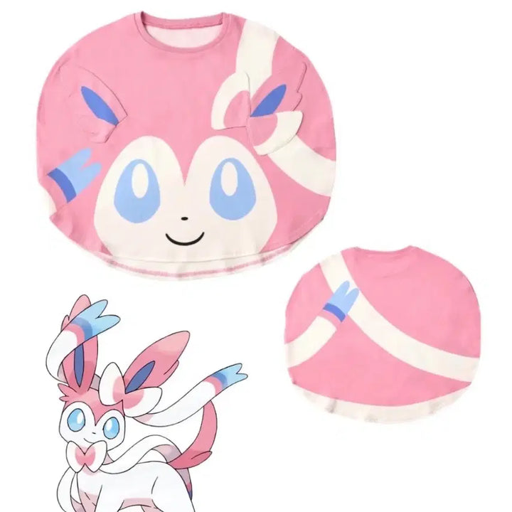 [BUNJANG] Pokemon Center Limited Nymphia Kids T-Shirt (Size 100) / 포켓몬센터 한정 님피아 티셔츠 (100 키즈 사이즈)
