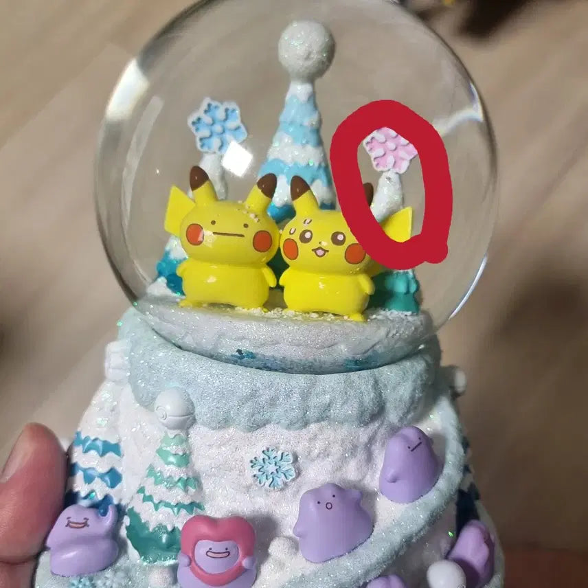 [BUNJANG] Pokemon Ditto Snow Globe "Ditto&