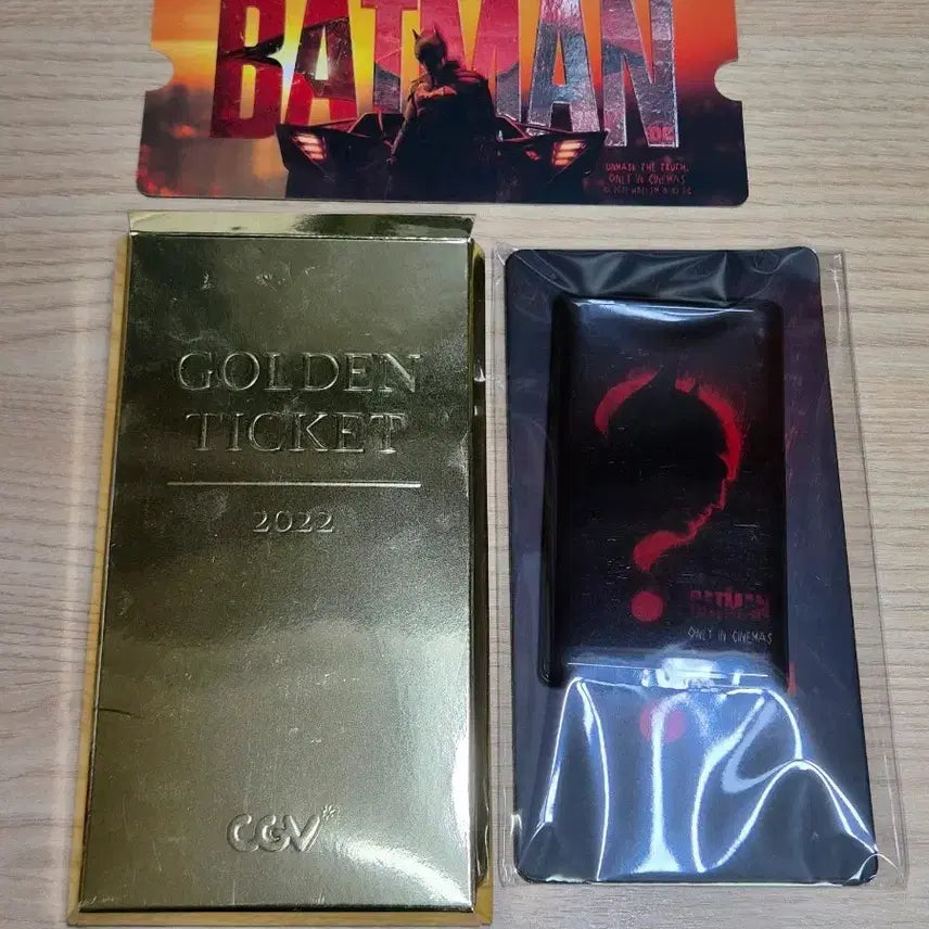 [BUNJANG] The Batman Golden Ticket 2022 / 더 배트맨 골든 티켓 2022