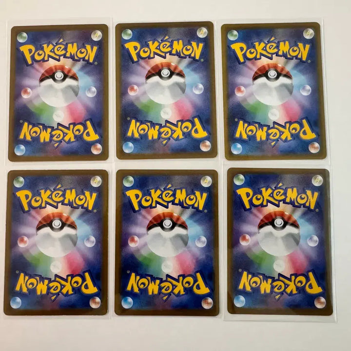 [BUNJANG] Pikachu Single Cards Japanese 6 Types / 피카츄 싱글카드 일판 6종