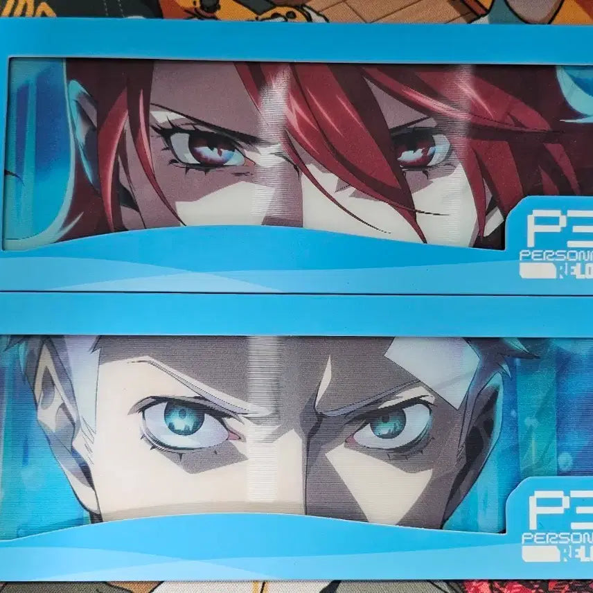 [BUNJANG] Persona 3 Reload Mitsuru &amp; Sanada Lenticular Bundle / 페르소나 3 리로드 미츠루, 사나다 팟칭 렌티큘러 일괄