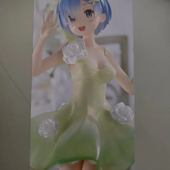 [BUNJANG] Re:Zero Ram Flower Dress Figure by FuRyu / 리제로 렘 RE:제로 후류 TRIO TRY IT 렘 플라워 드레스 피규어