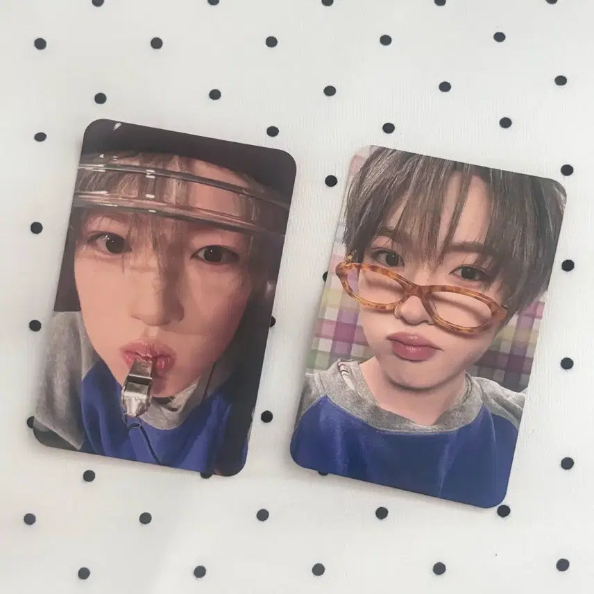 [BUNJANG] NCT WISH Sakuya Yoiyoudo Photocard Bundle Set / 엔시티 위시 사쿠야 요이동 단체반 개인반 포카 일괄 안경 호루라기 사쿠야