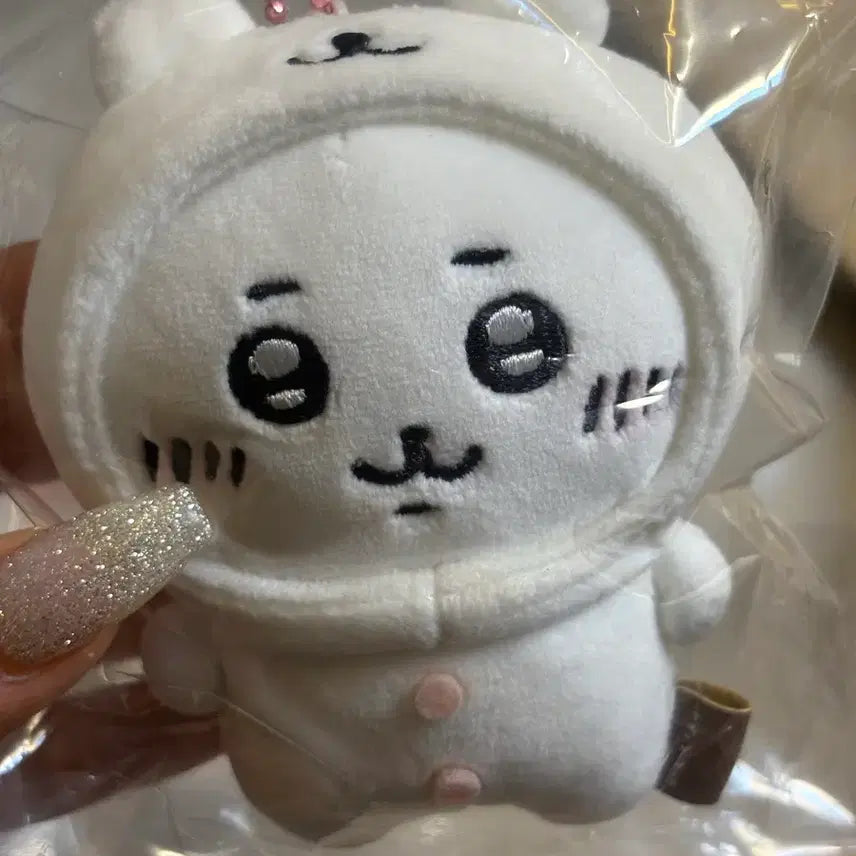 [BUNJANG] Nagano Market Nodameguma Chiikawa Plush Keychain / 나가노마켓 농담곰 치이카와