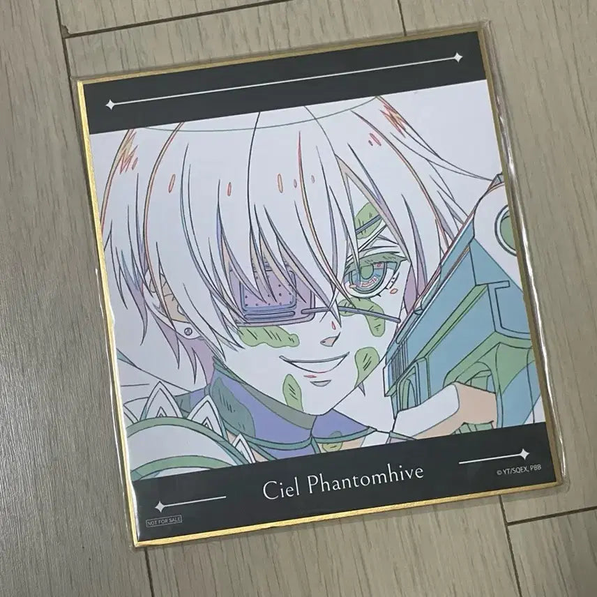 [BUNJANG] Black Butler Ciel Green Witch Arc Special Edition Shikishi / 흑집사 시엘 녹색의 마녀편 특전 색지