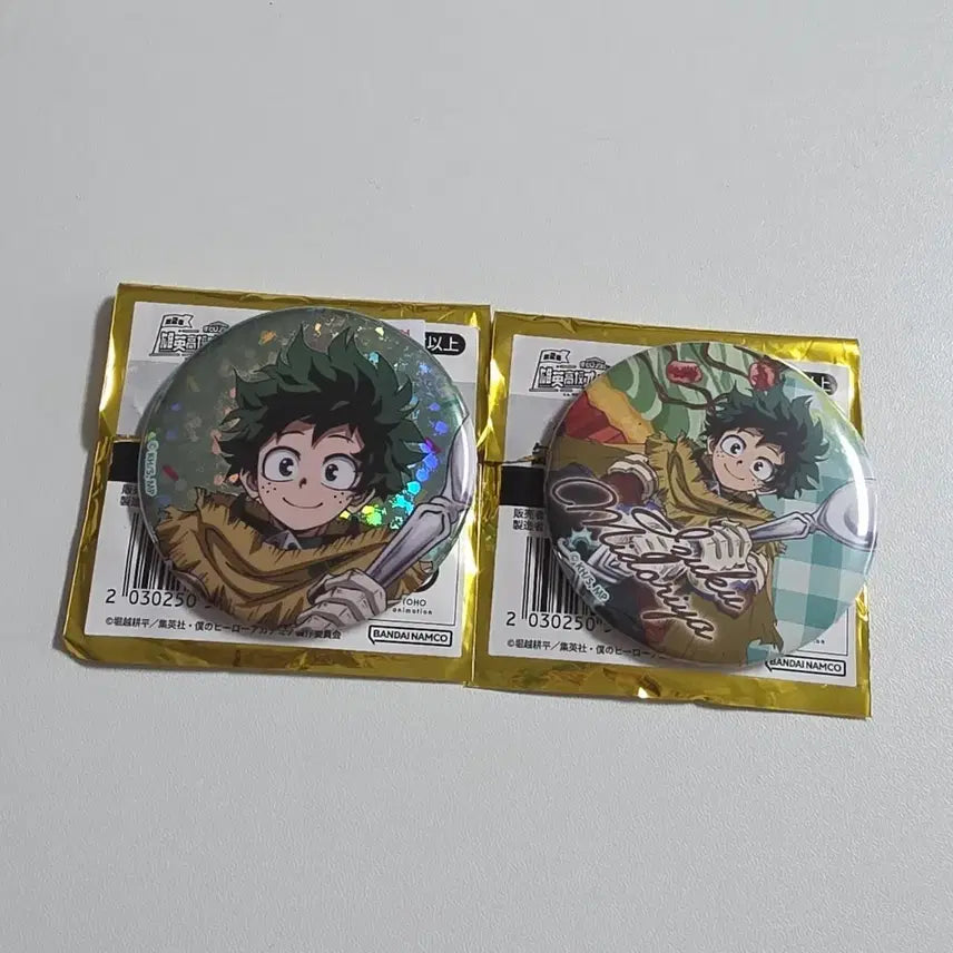 [BUNJANG] My Hero Academia Open School Midoriya Set Badges / 히로아카 나히아 오픈스쿨 뱃지 미도리야 세트