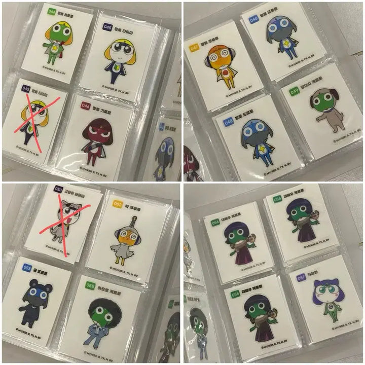 [BUNJANG] Sgt. Frog Keroro Tteobuk Stack Seal Sticker Bundle / (개별구매가능) 개구리중사 케로로 띠부씰 / 타마마 기로로 쿠루루 도로로 토로로 키루루 카라라