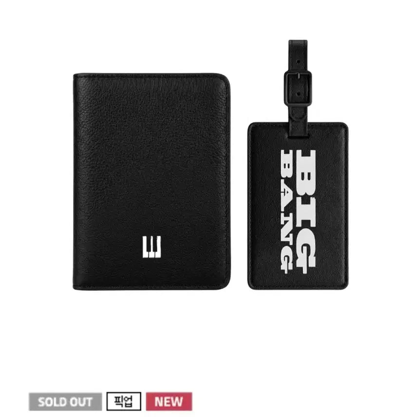 [BUNJANG] Big Bang 20th Anniversary Concert Flight Set Passport Case &amp; Nametag / 빅뱅 20주년 콘서트 플라이트 세트 패스포트 (여권케이스+네임택)