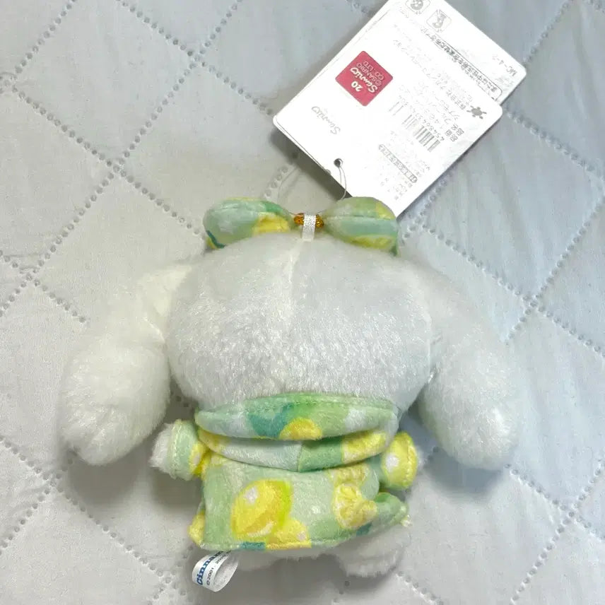 [BUNJANG] Sanrio Cinnamoroll Fruity Parka Mascot Plush / 산리오 시나모롤 후르츠 파카 마스코트 인형