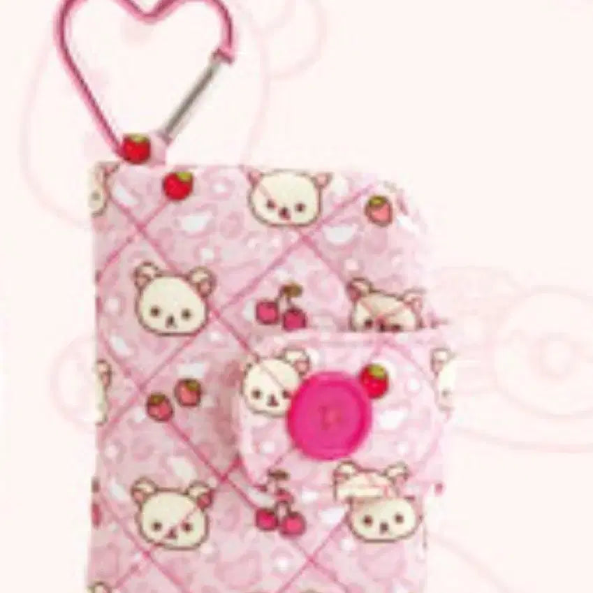 [BUNJANG] San-X Korilakkuma Quilted Coin Case Wallet / 산엑스 코리락쿠마 정품 퀄팅 코인케이스 지갑 새상품