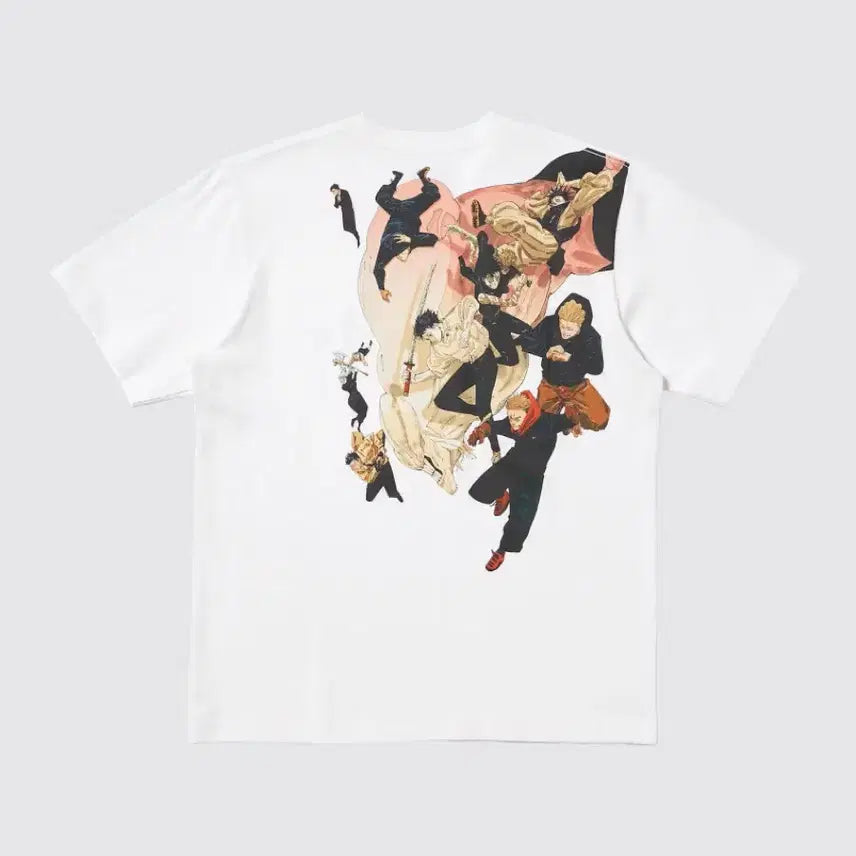 [BUNJANG] Uniqlo x Jujutsu Kaisen Graphic T-Shirt / 유니클로 주술회전 반팔티 L