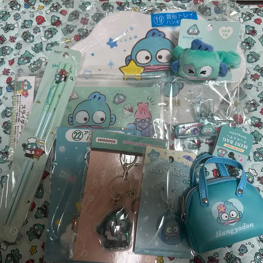 [BUNJANG] Sanrio Hangyodon Merchandise Bundle / 산리오 한교동 굿즈 처분 (8/28일까지 할인!!!)