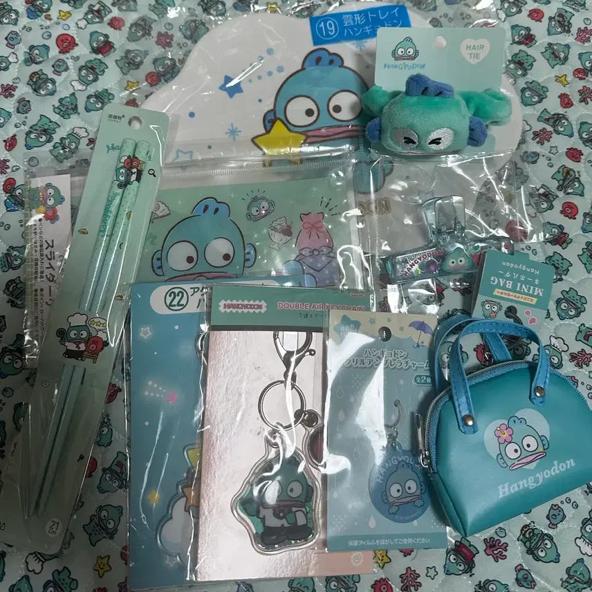 [BUNJANG] Sanrio Hangyodon Merchandise Bundle / 산리오 한교동 굿즈 처분 (8/28일까지 할인!!!)