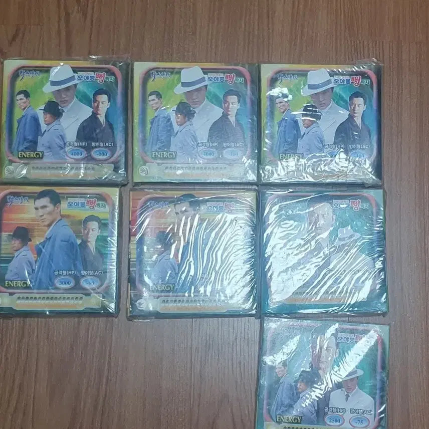 [BUNJANG] Vintage Bubble Gum Wrapper Trading Cards / 고전문구 오야붕뻥딱지
