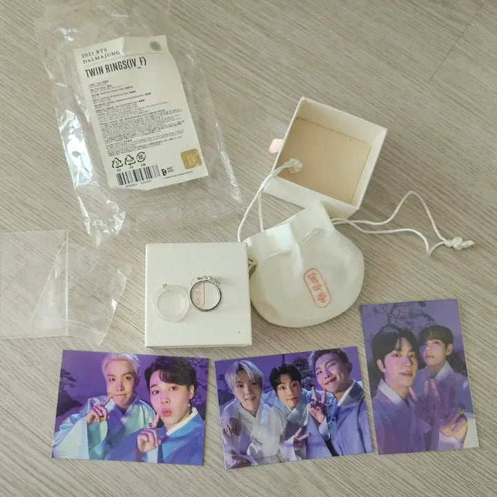 [BUNJANG] BTS Dalmajung Ring Photocard / 2021 BTS 달마중 반지 포카