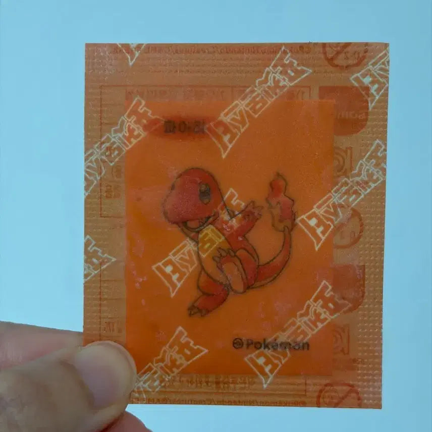 [BUNJANG] Charmander Sticker Pokemon Tteubbeu Tteubbeu / 파이리 띠부씰 포켓몬스터 띠부띠부씰