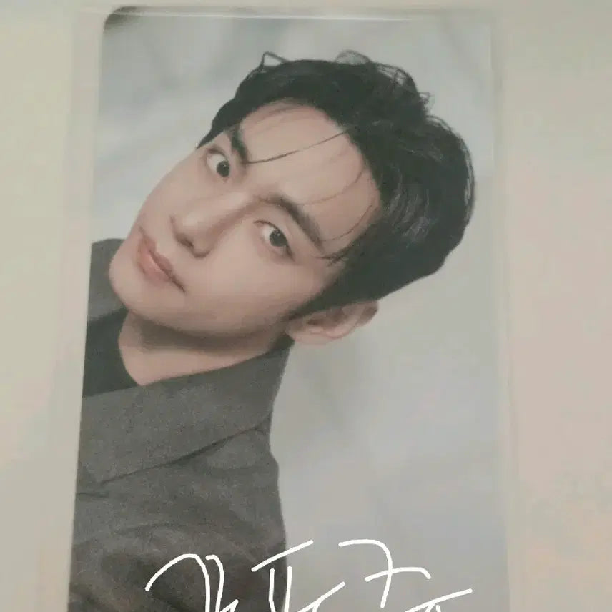 [BUNJANG] BTS V Taehyung WithMuu Lucky Draw Photocard (Sealed) / 방탄 아리랑 뷔 태형 위드뮤 럭드 럭키드로우 포토카드 포카 미개봉