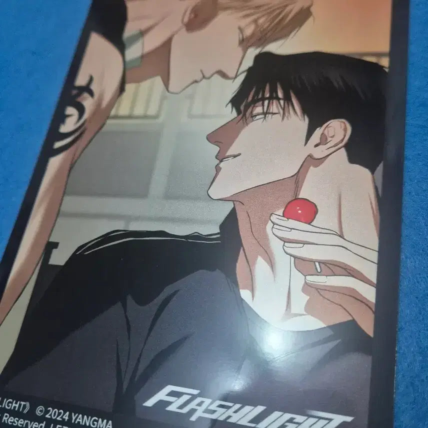 [BUNJANG] Taiwan Comic Exhibition Flashlight Random Gacha Silver Foil Illustration Postcard Bundle Set / 대만 만화박람회 플래시라이트 랜덤가챠 실버포일 일러스트 엽서