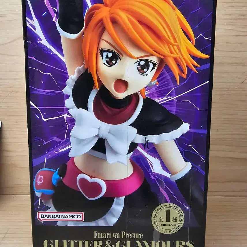 [BUNJANG] Banpresto Glitter &amp; Glamours Cure Black Figure / 반프레스토 두사람은 프리큐어 글리터 글래머스 큐어 블랙 피규어 굿즈