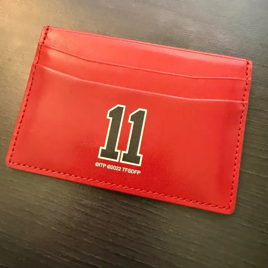 [BUNJANG] Smith &amp; Leather x Slam Dunk Collaboration Card Holder - Seo Tae Woong / 스미스앤레더&amp;슬램덩크 콜라보 카드지갑 11번 서태웅