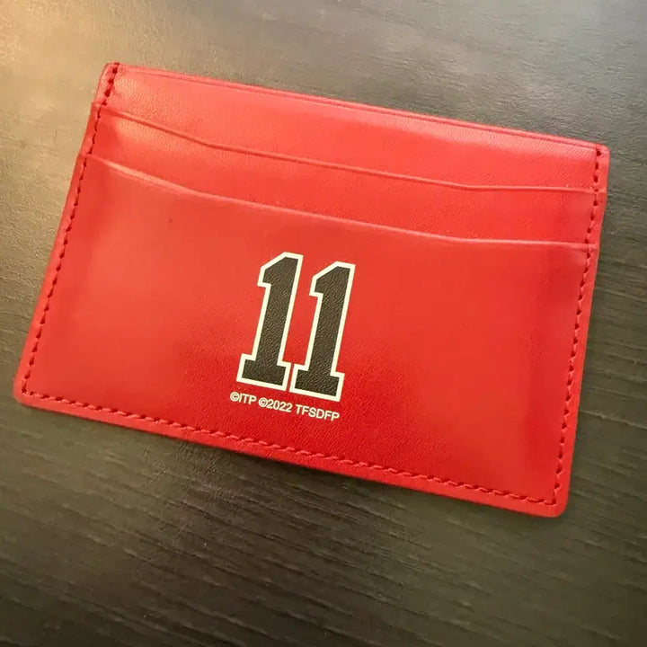 [BUNJANG] Smith &amp; Leather x Slam Dunk Collaboration Card Holder - Seo Tae Woong / 스미스앤레더&amp;슬램덩크 콜라보 카드지갑 11번 서태웅